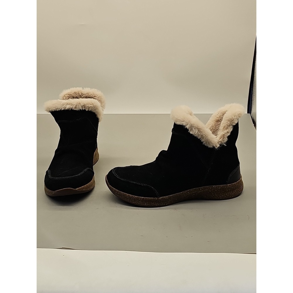 Taos Suede Warm-Lined Mid‎ Boots Future Mid Black Sz 8 Narrow New